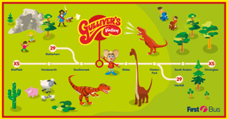 7390 Gulliver Valley Route Map
